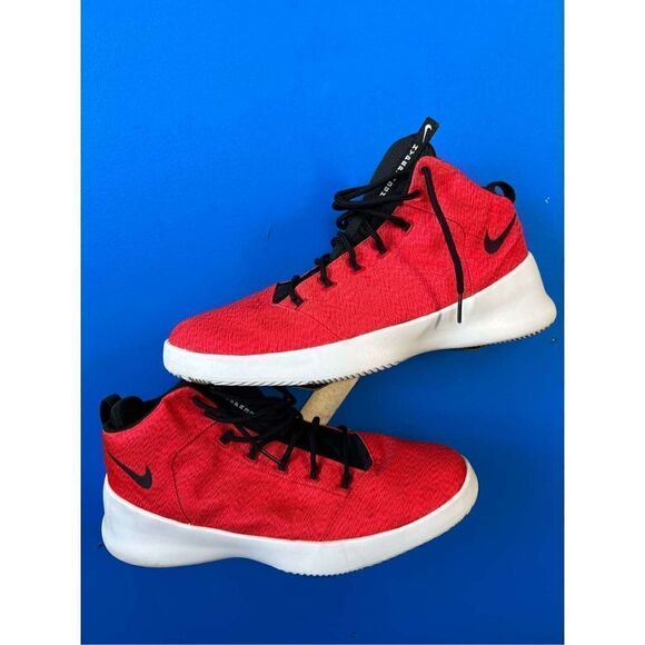 MENS NIKE Hyperfresh Roshe Mid Top RED Hyperfresh SHOES 759996-603 Size 13 - Picture 2 of 6